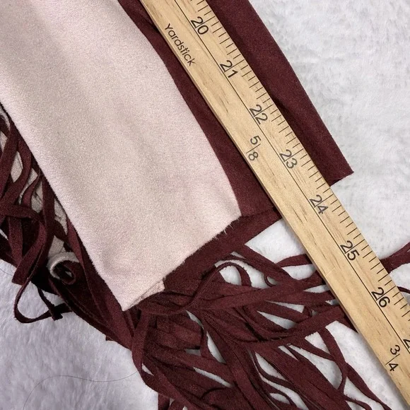 VOCAL JACKET Womens Medium Western RODEO COWGIRL USA Fringe CONCERT Festival - Picture 11 of 12